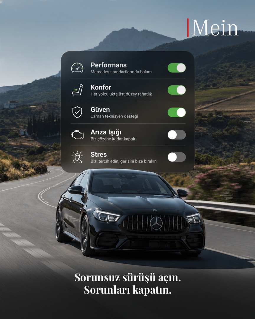 Mein Servis — Performance, comfort and confidence