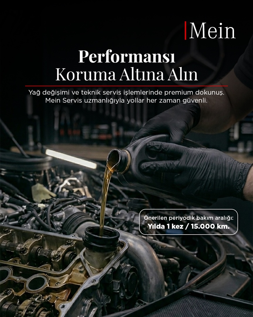 Mein Servis — Oil maintenance